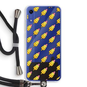 Waterijsjes: Honor Play 8A Transparant Hoesje met koord