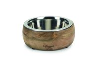 Designed By Lotte Eet- en Drinkbak Hout Hond Mandira 16,5cm