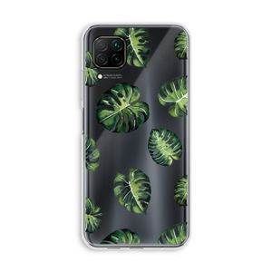 Tropische bladeren: Huawei P40 Lite Transparant Hoesje
