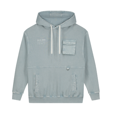 Black Bananas Washed Hoodie Blue - Maat XL - Kleur: Blauw | Soccerfanshop