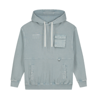 Black Bananas Washed Hoodie Blue - Maat XL - Kleur: Blauw | Soccerfanshop - thumbnail