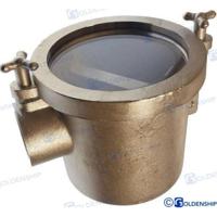 Filtro de agua bronce GS30396 - FILTRO AGUA 90º INOX 1 1/2""