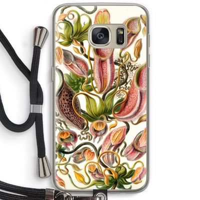 Haeckel Nepenthaceae: Samsung Galaxy S7 Transparant Hoesje met koord