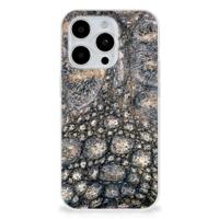 iPhone 15 Pro | TPU Hoesje | Krokodillenprint