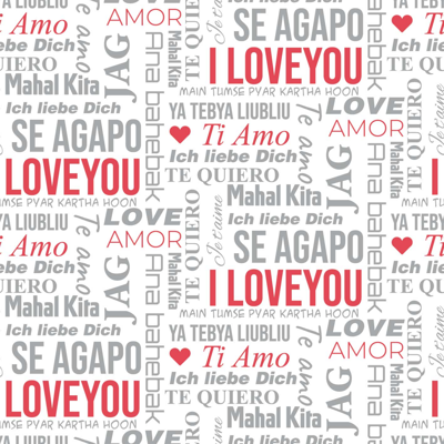 i love you verschillende talen behang letters