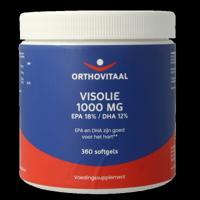 OrthoVitaal Visolie 1000mg EPA 18% DHA 12% 360 Softgels