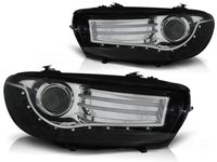 Tuning-Tec Koplampen met parkeerlicht voor VW SCIROCCO 08-04 14 ZWART LED - thumbnail