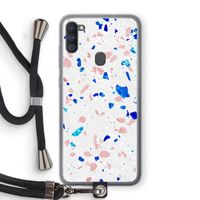 Terrazzo N°6: Samsung Galaxy A11 Transparant Hoesje met koord