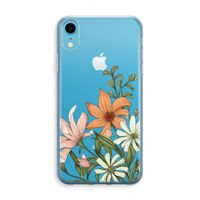 Floral bouquet: iPhone XR Transparant Hoesje