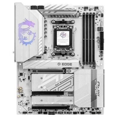 MSI MPG B850I EDGE TI WIFI AM5 ITX MB Moederbord Socket AMD AM5 Vormfactor ITX Moederbord chipset AMD® B850