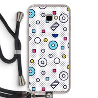 8-bit N°9: Samsung Galaxy J4 Plus Transparant Hoesje met koord