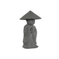 Decoratieve figuren Home ESPRIT Grijs Monnik Orientaals 30 x 30 x 51 cm