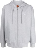 MCM hoodie à logo Essentials brodé - Gris - thumbnail