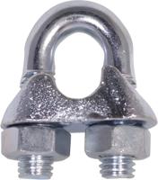 Staaldr.klem verz 6mm 2st - Deltafix