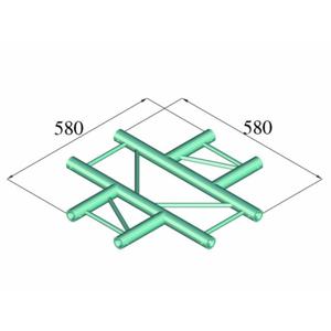 Alutruss DQ2-PAC41H Kruis