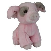 Pluche knuffel dieren Varken van 18 cm