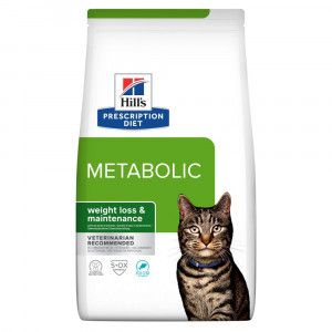 Hill's Prescription Diet Metabolic Weight Management kattenvoer met tonijn 1,5 kg