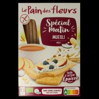 Pain Des Fleurs Special matin muesli ontbijtcrackers bio 230 Gram