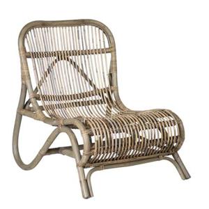 Giga Meubel - Rotan Loungestoel Naturel - Bohemian - Relaxfauteuil