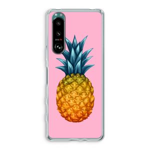 Grote ananas: Sony Xperia 5 III Transparant Hoesje