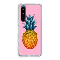 Grote ananas: Sony Xperia 5 III Transparant Hoesje