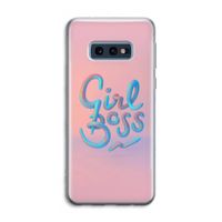 Girl boss: Samsung Galaxy S10e Transparant Hoesje