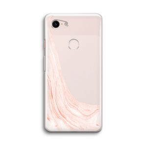 Peach bath: Google Pixel 3 Transparant Hoesje