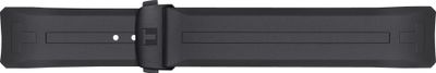 Horlogeband Tissot T603046211 / T1214204705102A Rubber Zwart 23mm