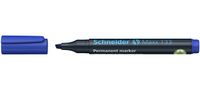 Viltstift Schneider Maxx 133 beitel punt blauw - thumbnail