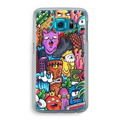 Vexx Mixtape: Samsung Galaxy S6 Transparant Hoesje