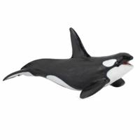 Speelgoed Orka - figuur - 18 cm - kunststof - speeldieren - dieren - speelfiguren - oceaandieren