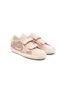 Golden Goose Kids baskets Old School à attache scratch - Tons neutres