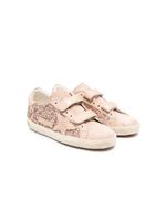 Golden Goose Kids baskets Old School à attache scratch - Tons neutres