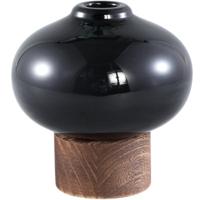 PTMD vaas fleure donkerblauw 14 cm | 6 stuks