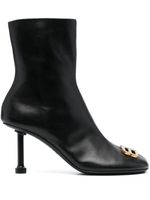 Balenciaga bottines Groupie Bootie 80 mm en cuir - Noir - thumbnail