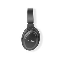 Nedis HPBT1201BK hoofdtelefoon/headset Hoofdtelefoons Bedraad en draadloos Hoofdband Oproepen/muziek Micro-USB Bluetooth Zwart - thumbnail