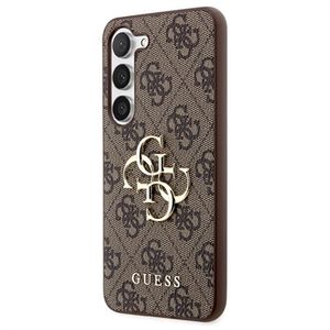 Guess 4G Big Metal Logo Samsung Galaxy S23 5G Hybrid Case - Bruin