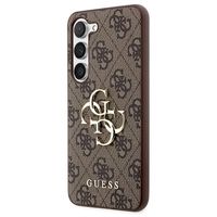 Guess 4G Big Metal Logo Samsung Galaxy S23 5G Hybrid Case - Bruin