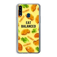 Eat Balanced: Samsung Galaxy A20s Transparant Hoesje