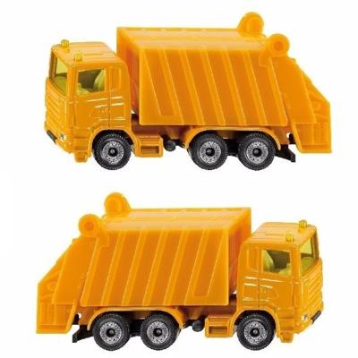 Siku Vuilniswagen - 2x - speelgoed truck - modelauto - 10 cm - kinder speelgoed