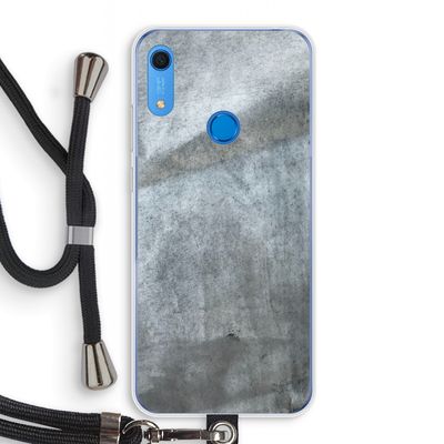 Grey Stone: Huawei Y6s Transparant Hoesje met koord