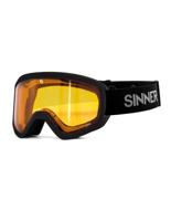 Sinner Estes Goggle Ski / Snowboard Bril Mat Zwart Double Orange Sinner Estes Goggle Ski / Snowboard Bril Mat Zwart Double Orange