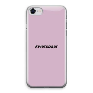 kwetsbaar: iPhone 8 Transparant Hoesje