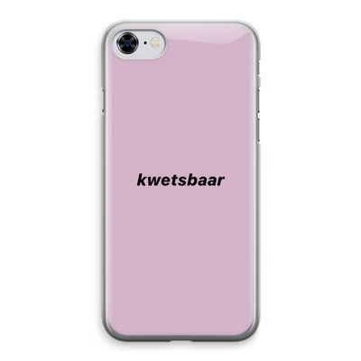 kwetsbaar: iPhone 8 Transparant Hoesje