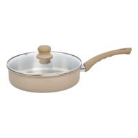 5Five braadpan Paris - D28 cm - RVS - aluminium - beige/zilver - pannen