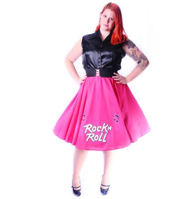 Rok, Hard Roze, Rock 'n Roll-24 inch | 55% korting Rok, Hard Roze, Rock 'n Roll-24 inch | 55% korting