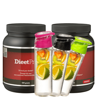 DieetPro pakket met Gratis waterfles