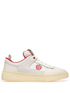 Bally Riweira logo-embroidered leather sneakers - Blanc