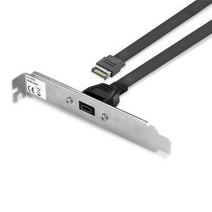 LINDY USB-C Adapter [1x USB-C stekker - 1x USB-C bus] neu