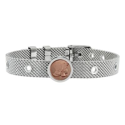 Talent Jewels TJA-3-12-02-1-215 Zilverkleurig Heren armband